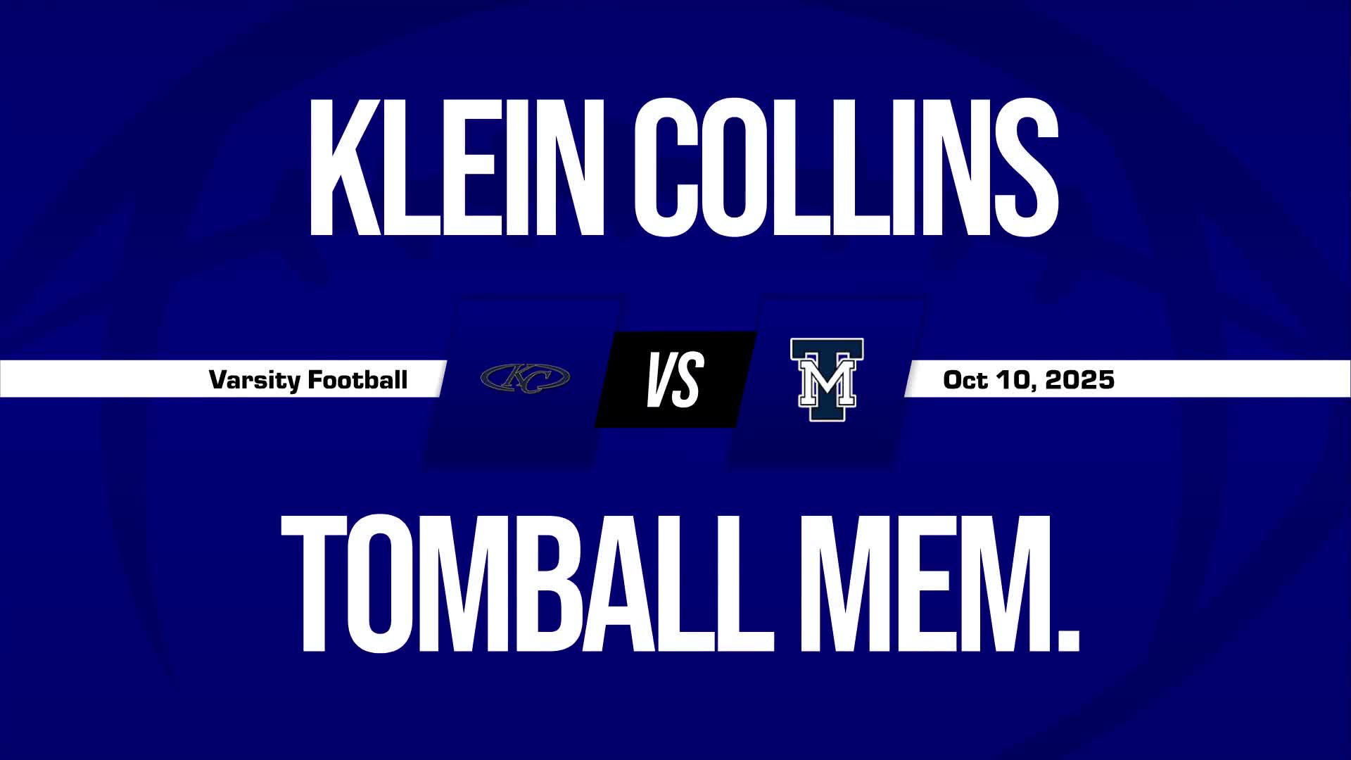 Football Game Preview: Klein Collins Tigers vs. Magnolia Bulldog