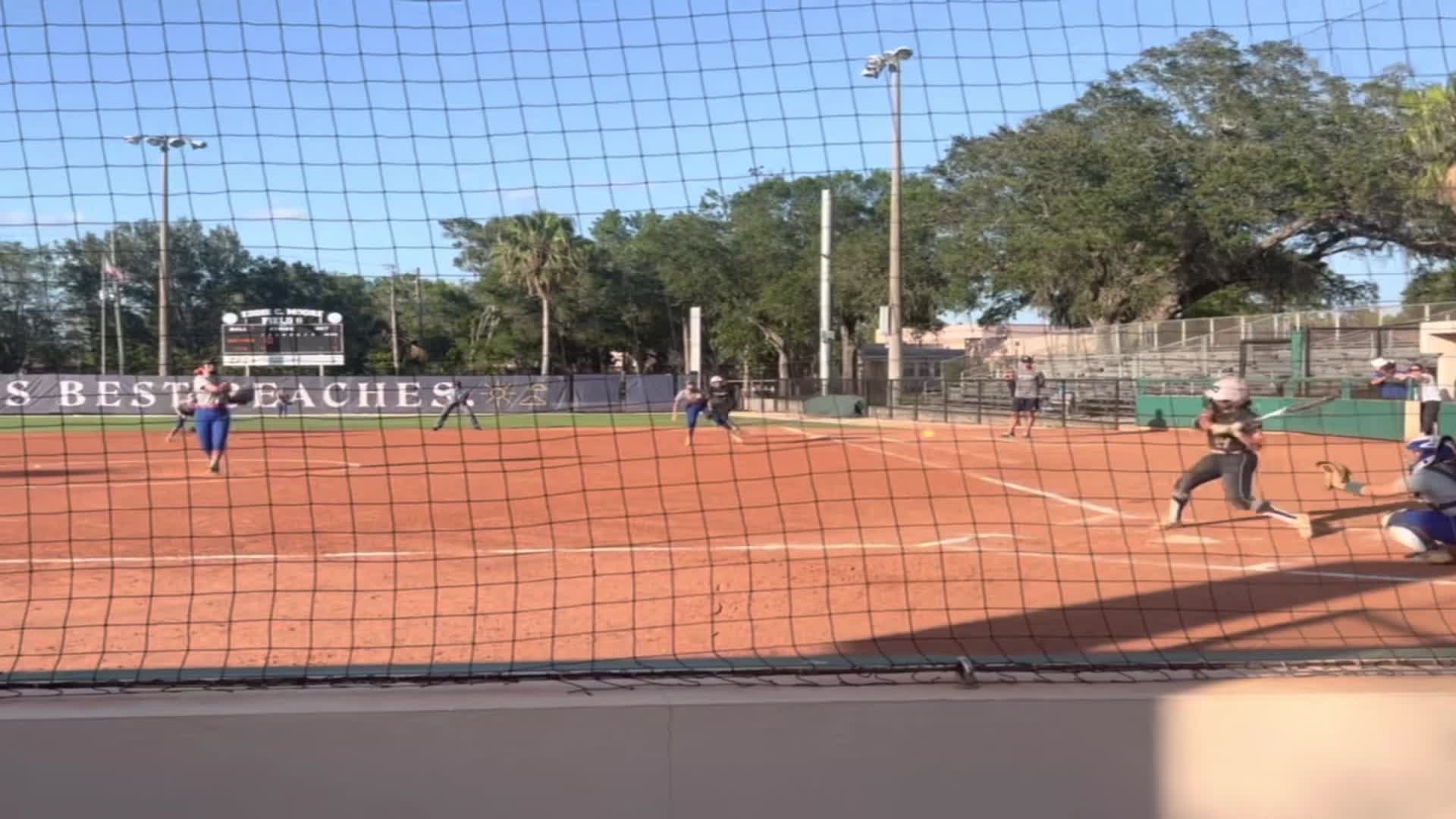 Softball Recap: Calvary Christian triumphant thanks to a strong effort from  Morgen Talley