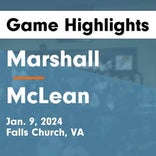 Basketball Game Recap: McLean Highlanders vs. Langley Saxons