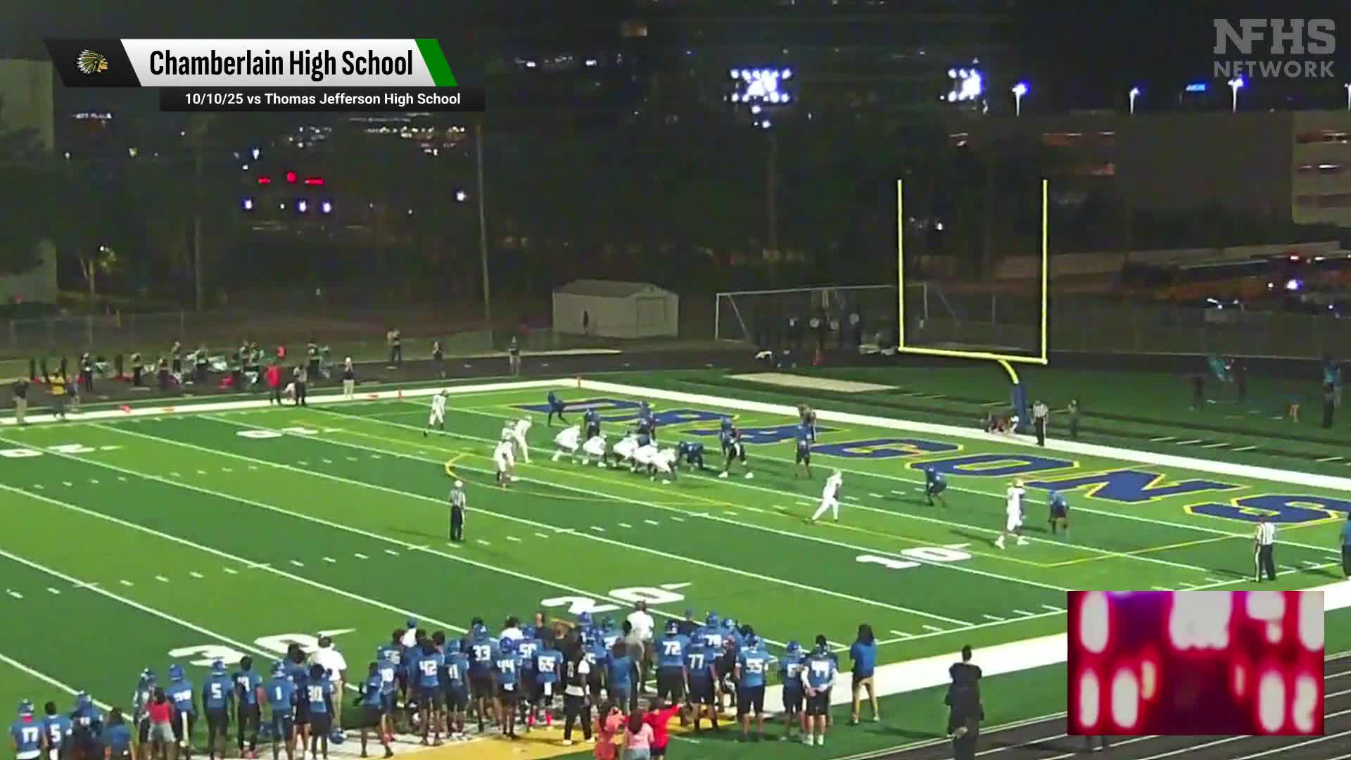 Football Recap: Chamberlain Takes a Loss