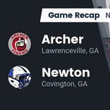 Football Game Recap: Archer Tigers vs. Newton Rams