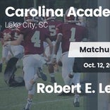 Football Game Recap: Lee Academy vs. Carolina Academy