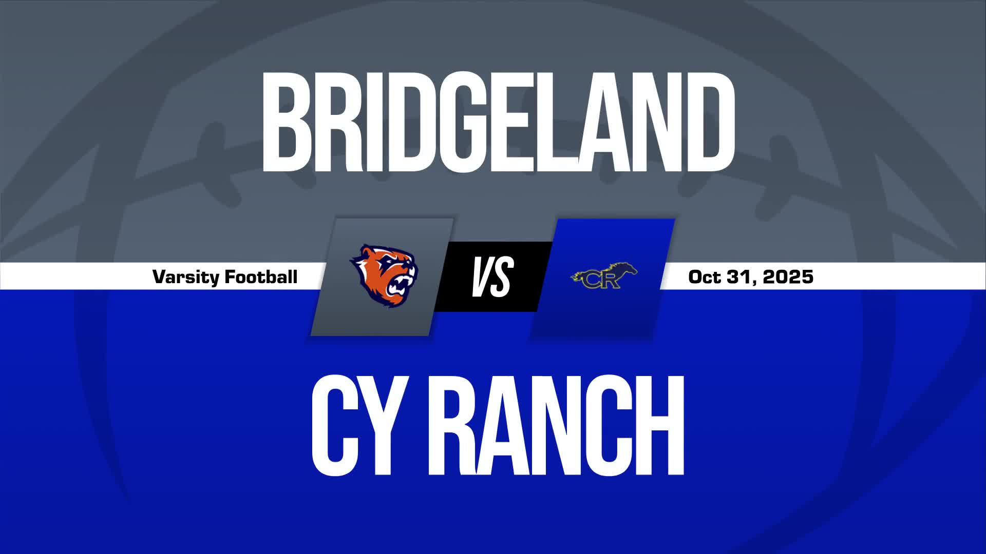 Football Game Preview: Bridgeland Bears vs. Cypress Woods Wildcats
