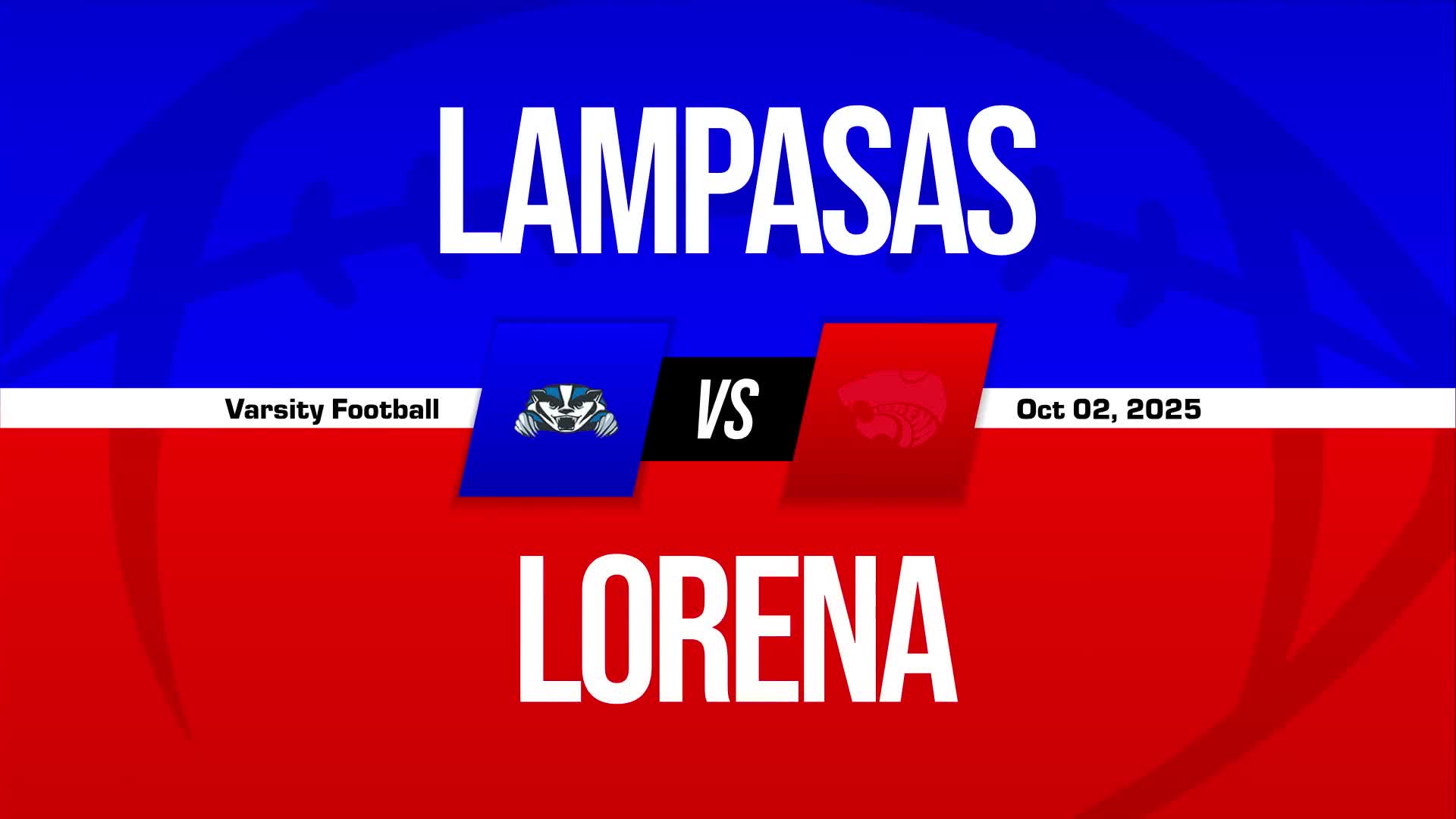 Football Game Preview: Lampasas Badgers vs. Marble Falls Mustangs