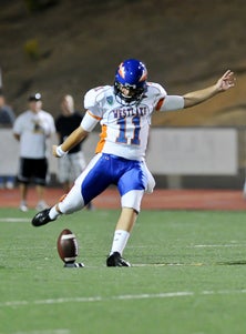 Westlake kicker Alex Ball booted five
field goals on Thursday.