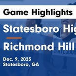 Statesboro vs. Richmond Hill