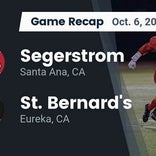Football Game Recap: Terra Linda Trojans vs. St. Bernard&#39;s Crusaders