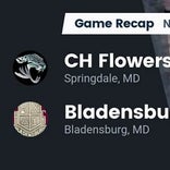 Flowers piles up the points against Bladensburg