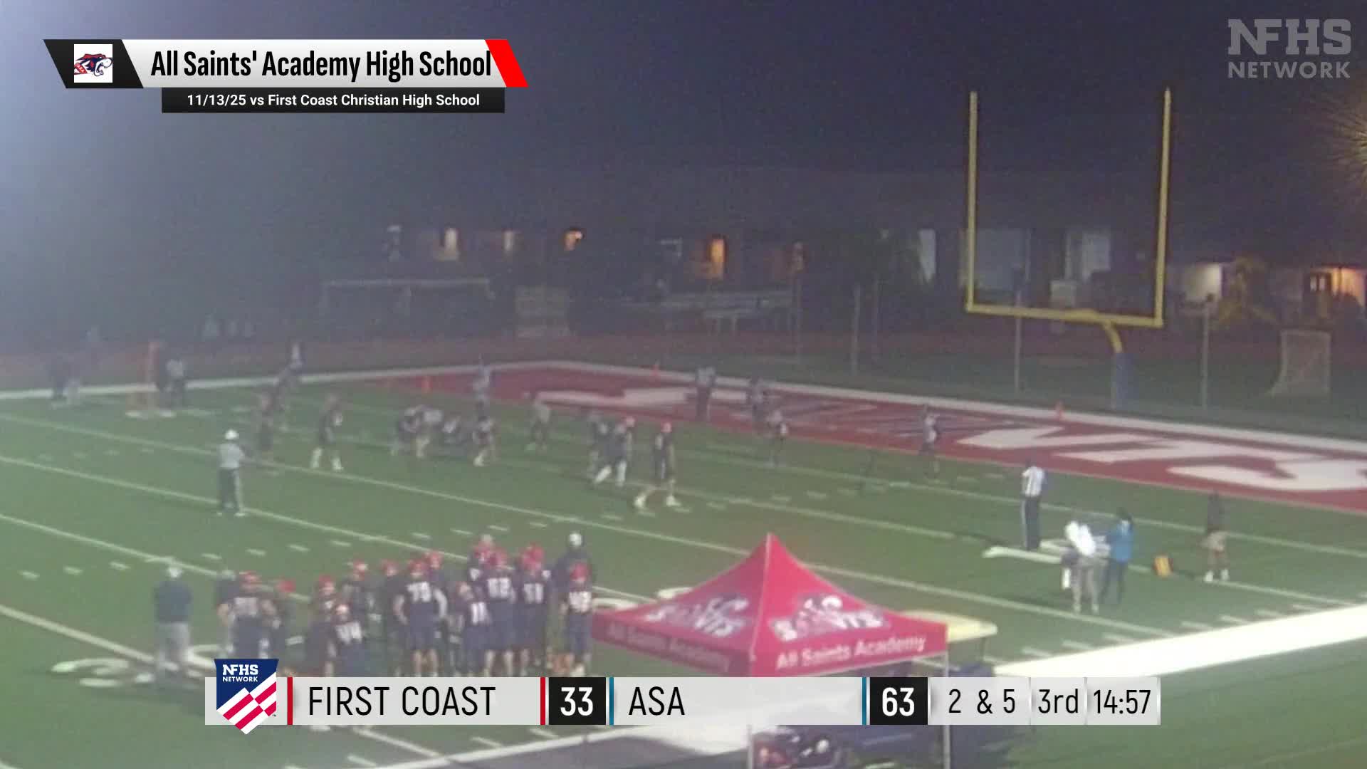 Football Recap: Dynamic Duo of  Joshua Koch and  Trey Bellotto Lead All Saints' Academy to Victory + How To Watch