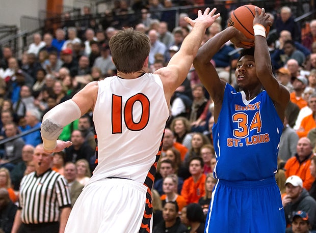East St. Louis sophomore Terrence Hargrove had a state-best 25 rebounds in a game this season.