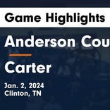 Anderson County wins going away against Carter