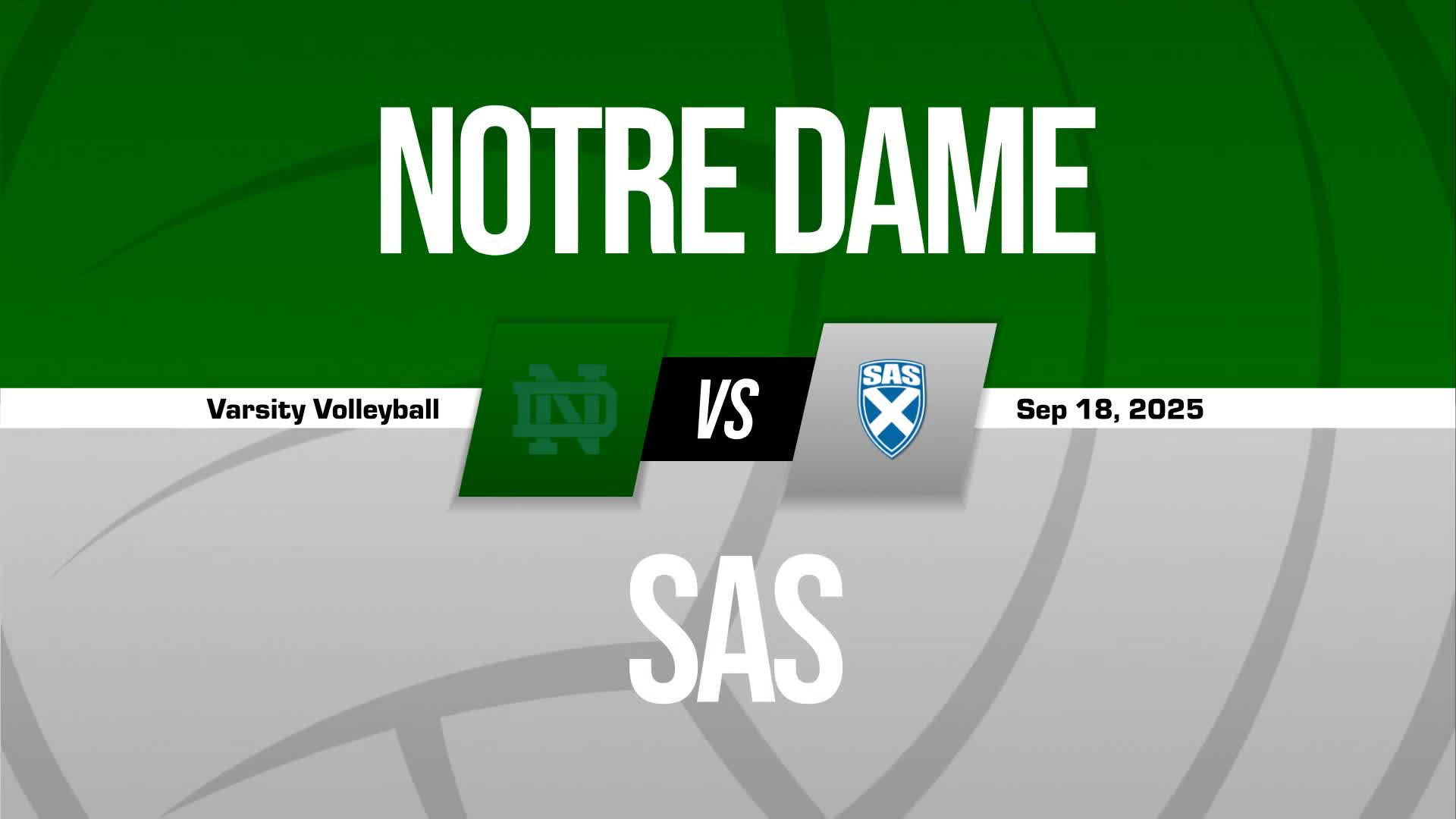 Volleyball Recap: Notre Dame Gets the Win