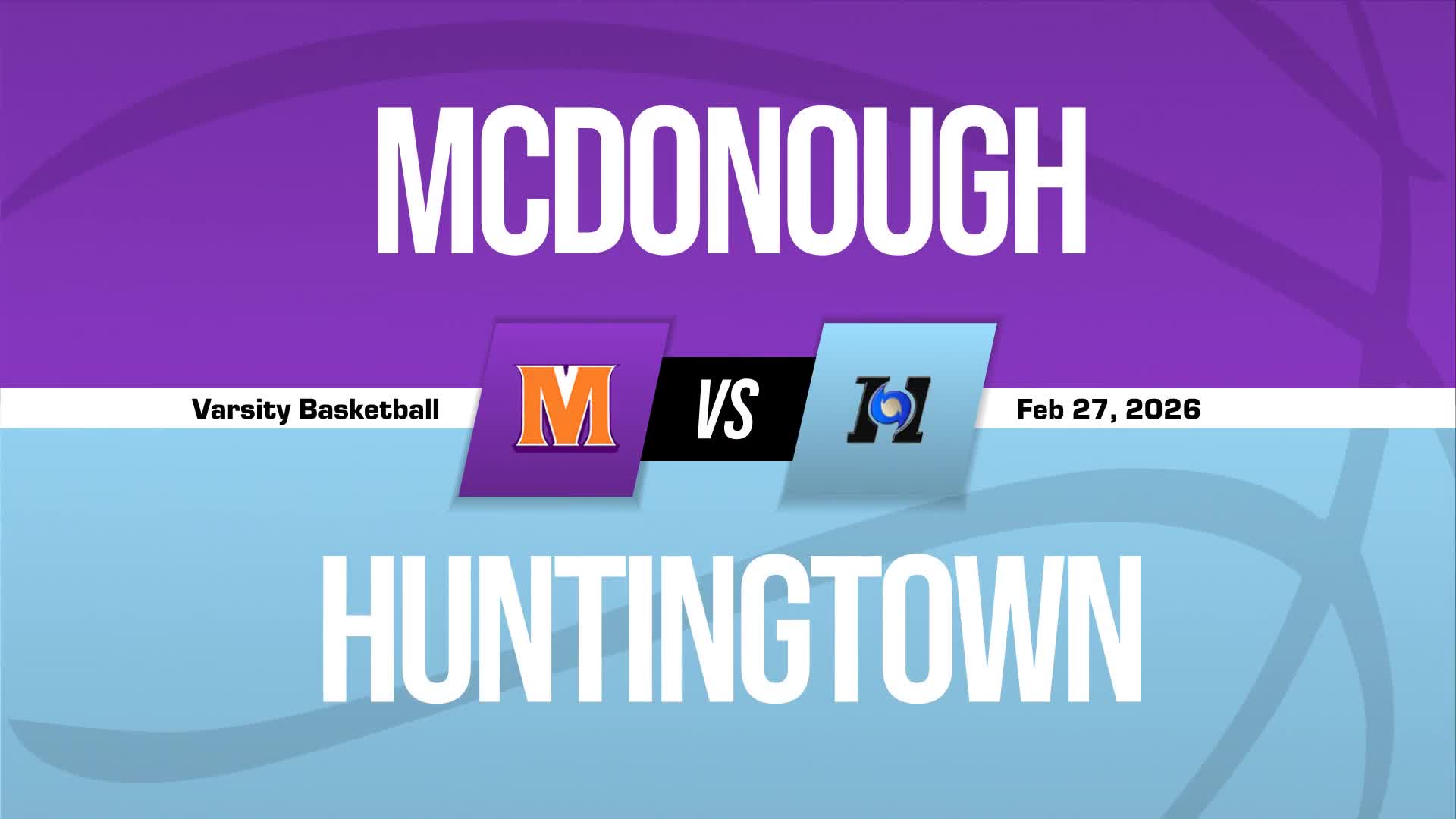 Basketball Recap: Huntingtown Piles Up the Points Against Mcdonough + How To Watch
