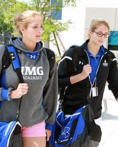 The twins live at Ascender Hall, a
state-of-the-art residence hall.