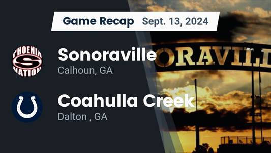 Football Recap: Sonoraville Skates Past Murray County with Ease