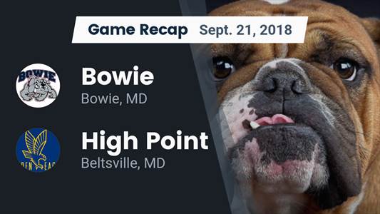 Football Game Preview: High Point vs. Surrattsville