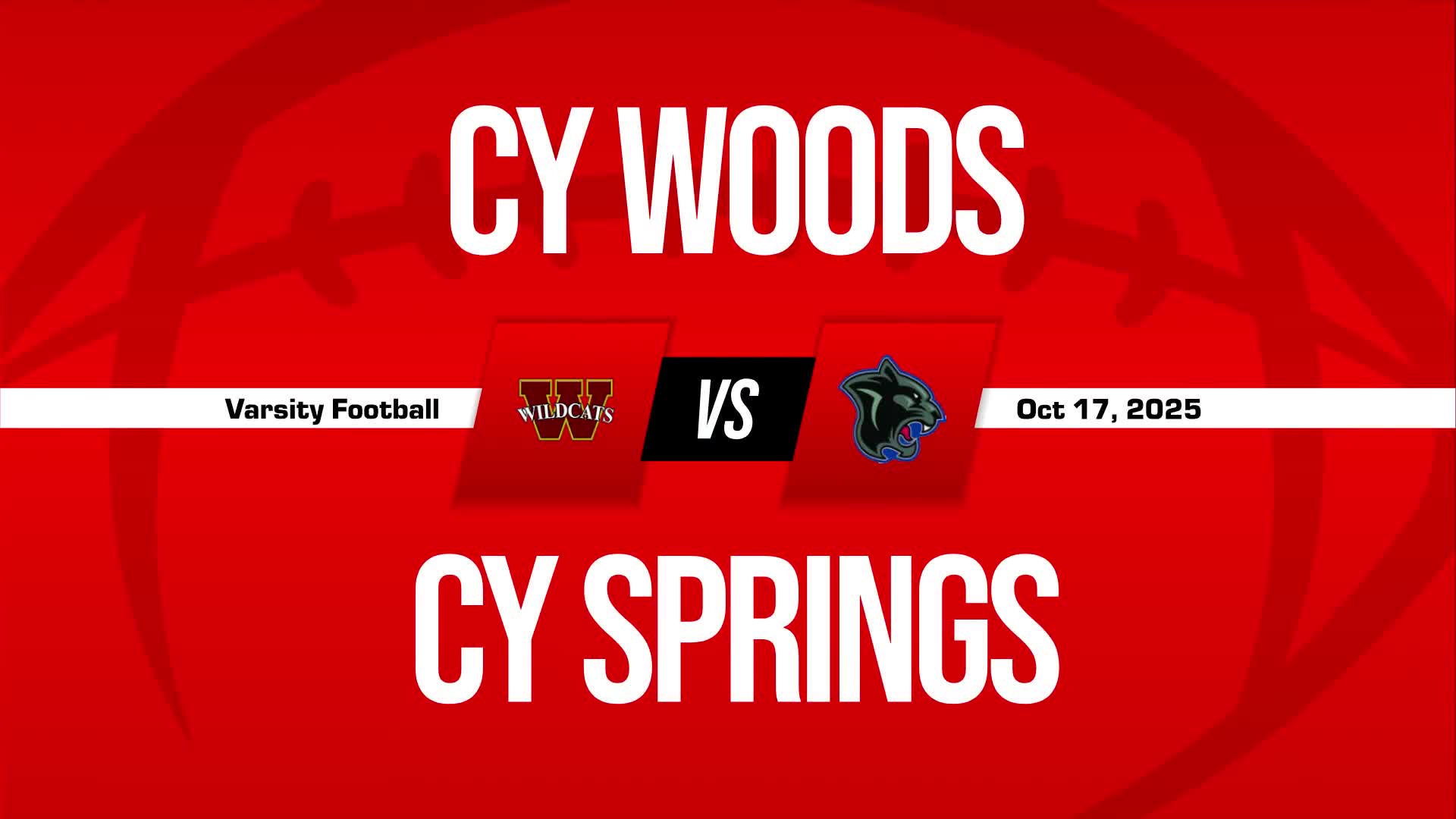 Football Game Preview: Cypress Woods Wildcats vs. Cypress Ranch Mustangs + How To Watch