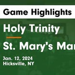 Holy Trinity vs. St. Mary's