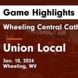 Union Local has no trouble against Wheeling Central Catholic