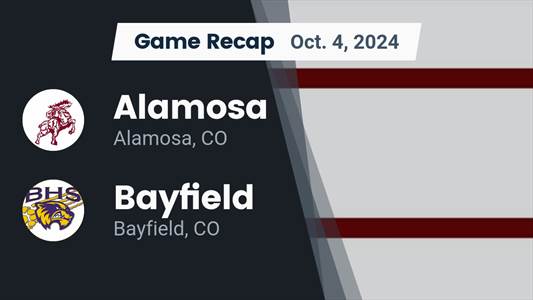 Football Recap: Logan Valencia Leads Bayfield's Defense  on Thur