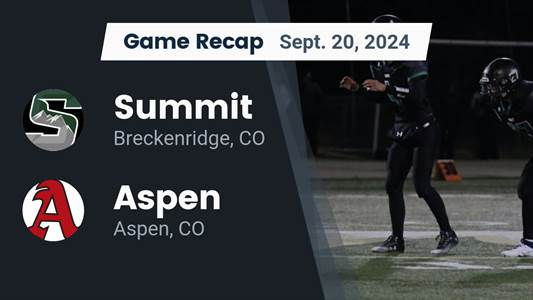 Football Game Preview: Summit Tigers vs. Steamboat Springs Sailo