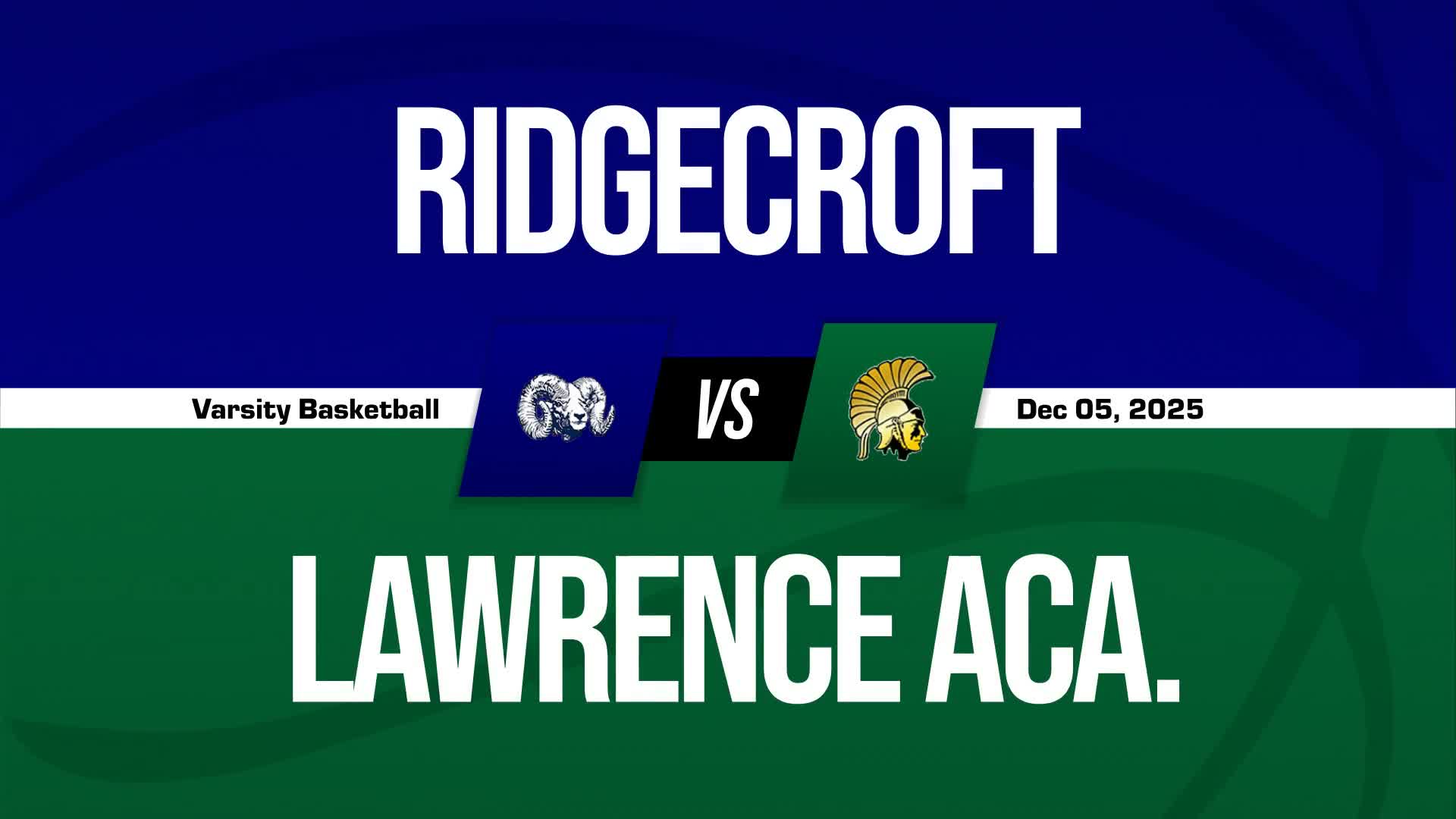 Basketball Recap: Ridgecroft Comes Up Short