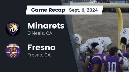 Football Recap: Torin Wolf Leads Minarets to Victory over Caruthers