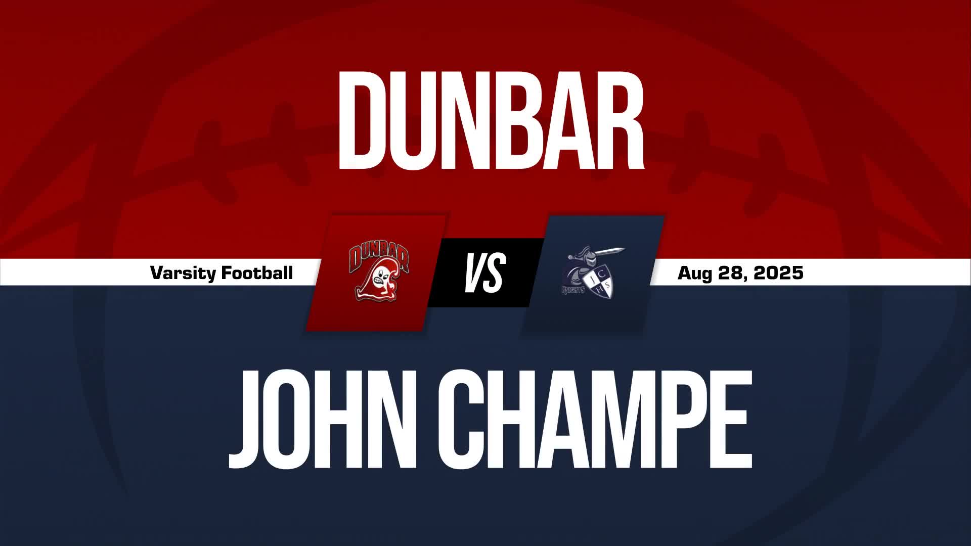 Football Recap: John Champe Comes Up Short