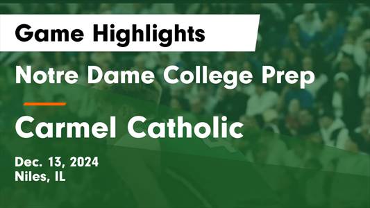 Basketball Recap: Niles Notre Dame Piles Up the Points Against C