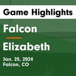 Falcon skates past Elizabeth with ease