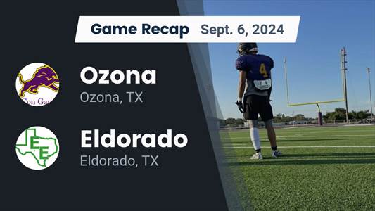 Football Recap: Eldorado Falls Despite Strong Effort from  Garre