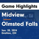 Midview snaps three-game streak of wins on the road