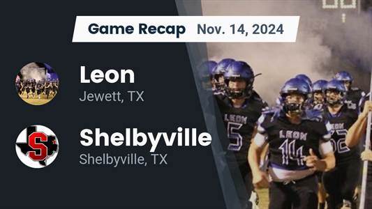 Football Recap: Shelbyville Skates Past Leon with Ease