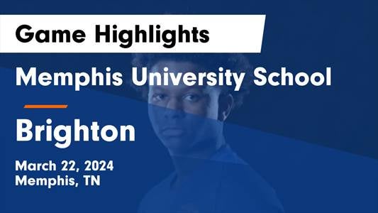 Soccer Game Preview: Memphis University School Plays at Home