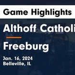 Althoff Catholic falls despite strong effort from  Emilee Travnicek