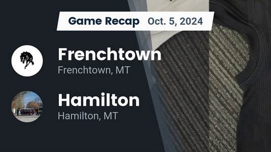 Football Game Recap: Hamilton Broncs vs. Frenchtown Broncs