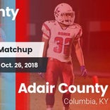 Football Game Recap: Casey County vs. Adair County