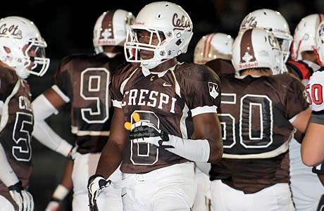 Undefeated Crespi moved into the rankings this week at No. 8.