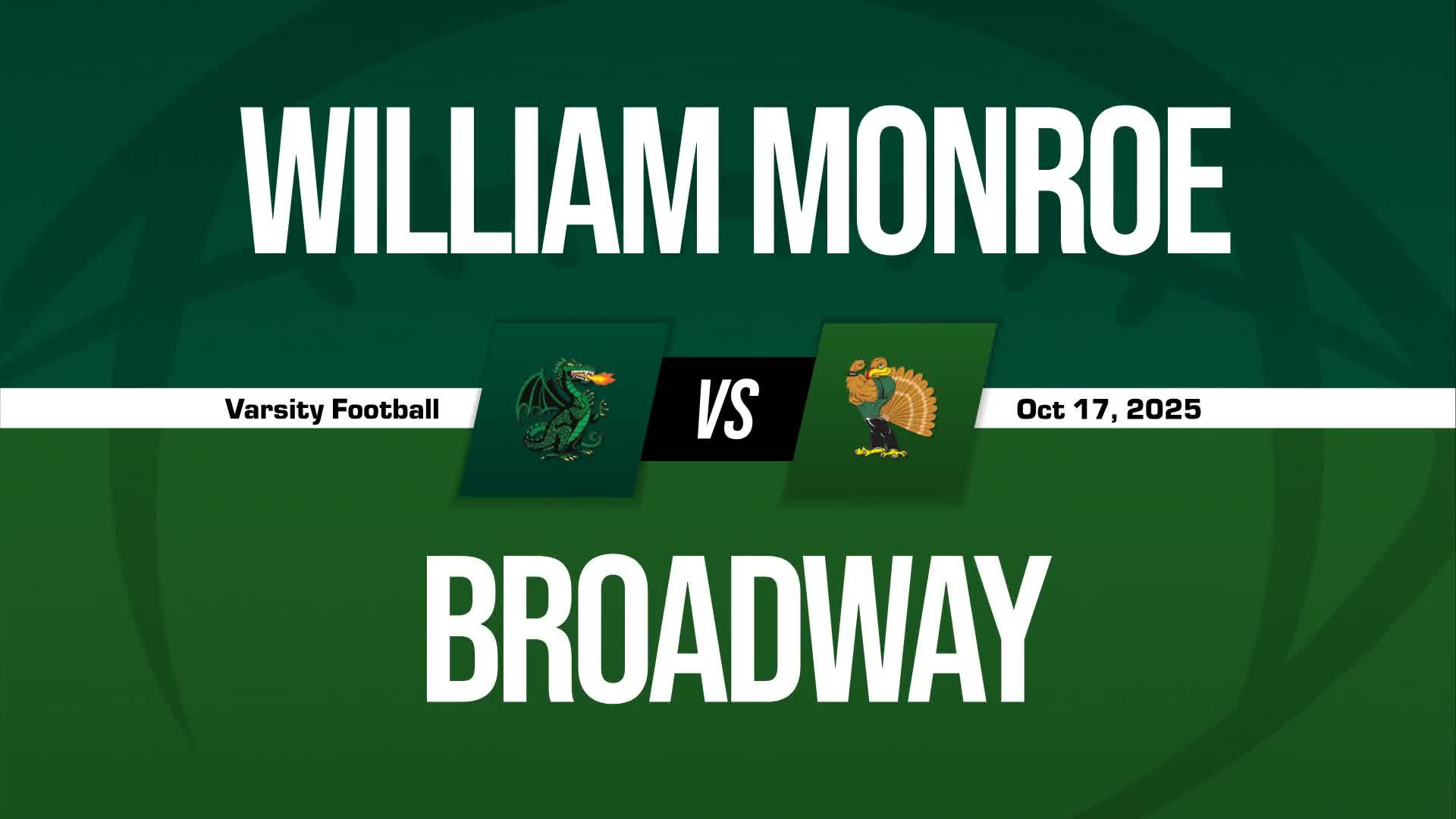 Football Game Preview: Broadway Gobblers vs. East Rockingham Eagles + How To Watch