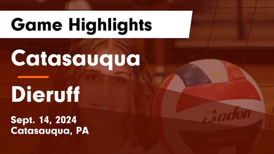 Volleyball Game Recap: Louis E. Dieruff Takes a Loss