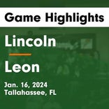 Lincoln piles up the points against Leon