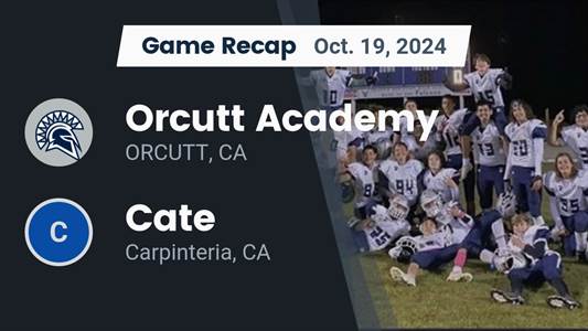 Football Game Preview: Orcutt Academy Spartans vs. Laguna Blanca