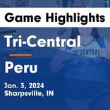 Basketball Game Recap: Tri-Central Trojans vs. Rossville Hornets