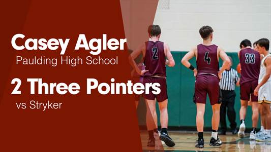 Casey Agler Game Report: @ Allen East