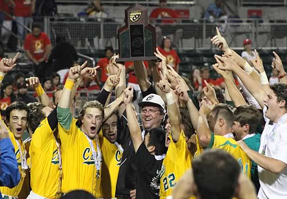 Pensacola Catholic won a Florida state championship and is second in the South rankings.