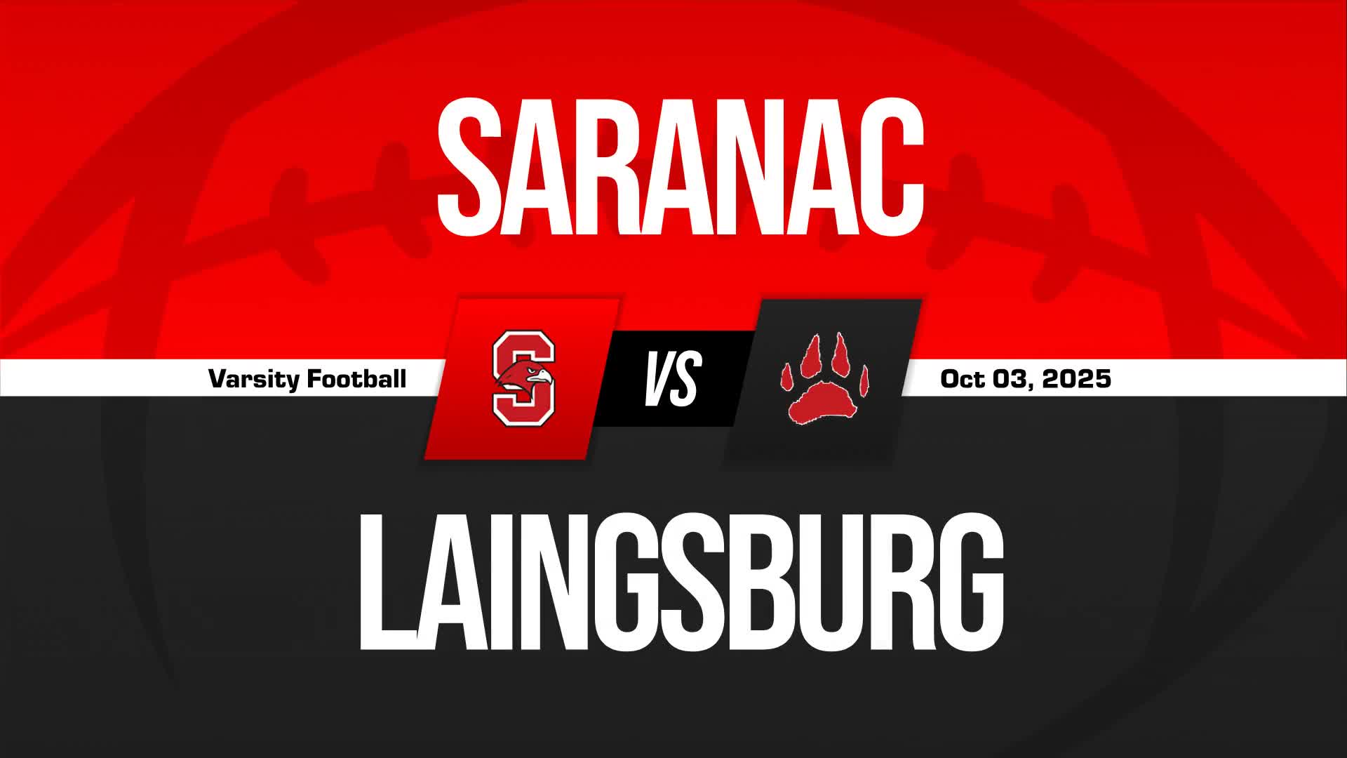 Football Game Preview: Saranac Redhawks vs. Genesee Wolves