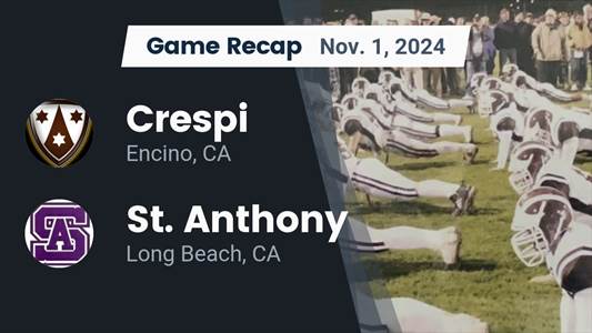 Football Recap: St. Anthony Gets the Win