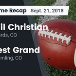 Football Game Preview: West Grand vs. Front Range Christian