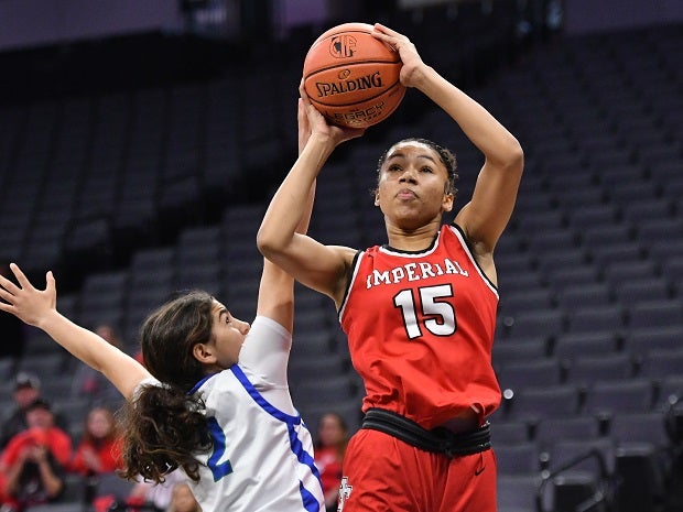 Sierra Morris had 11 points in a losing effort for Imperial.