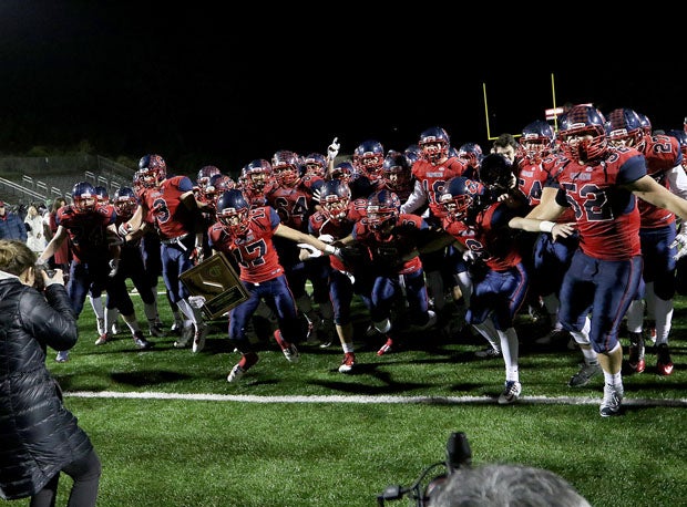The Cougars celebrate their second straight Northern California regional title. 